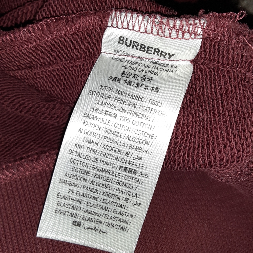 MEN'S BURBERRY LONDON ENGLAND ZIP HOODIE - Picture 6 of 11